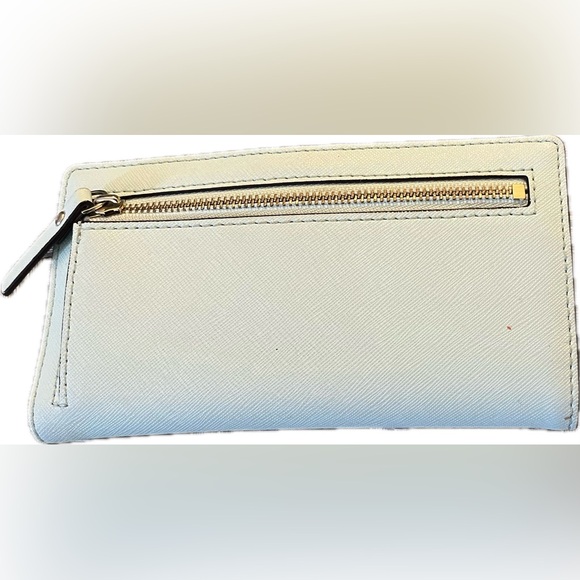 Kate spade leather wallet and travel tag- like new - Picture 2 of 3